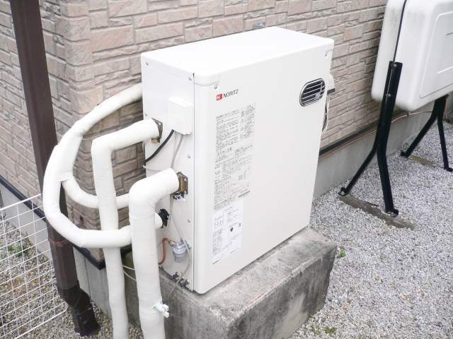 群馬館林　ガス給湯器（ノーリツ）施工後